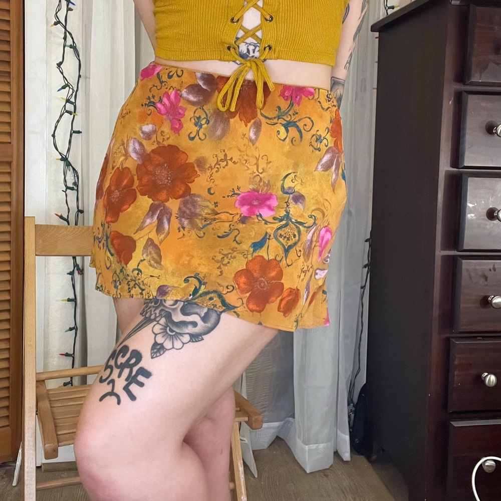 A-line Mini skirt